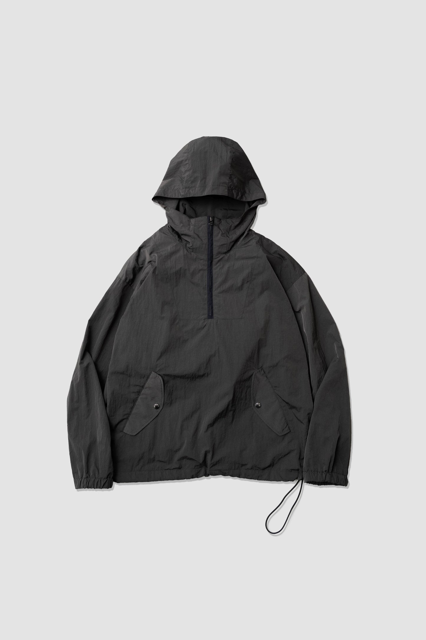 SHADOW NYLON ANORAK - GREY