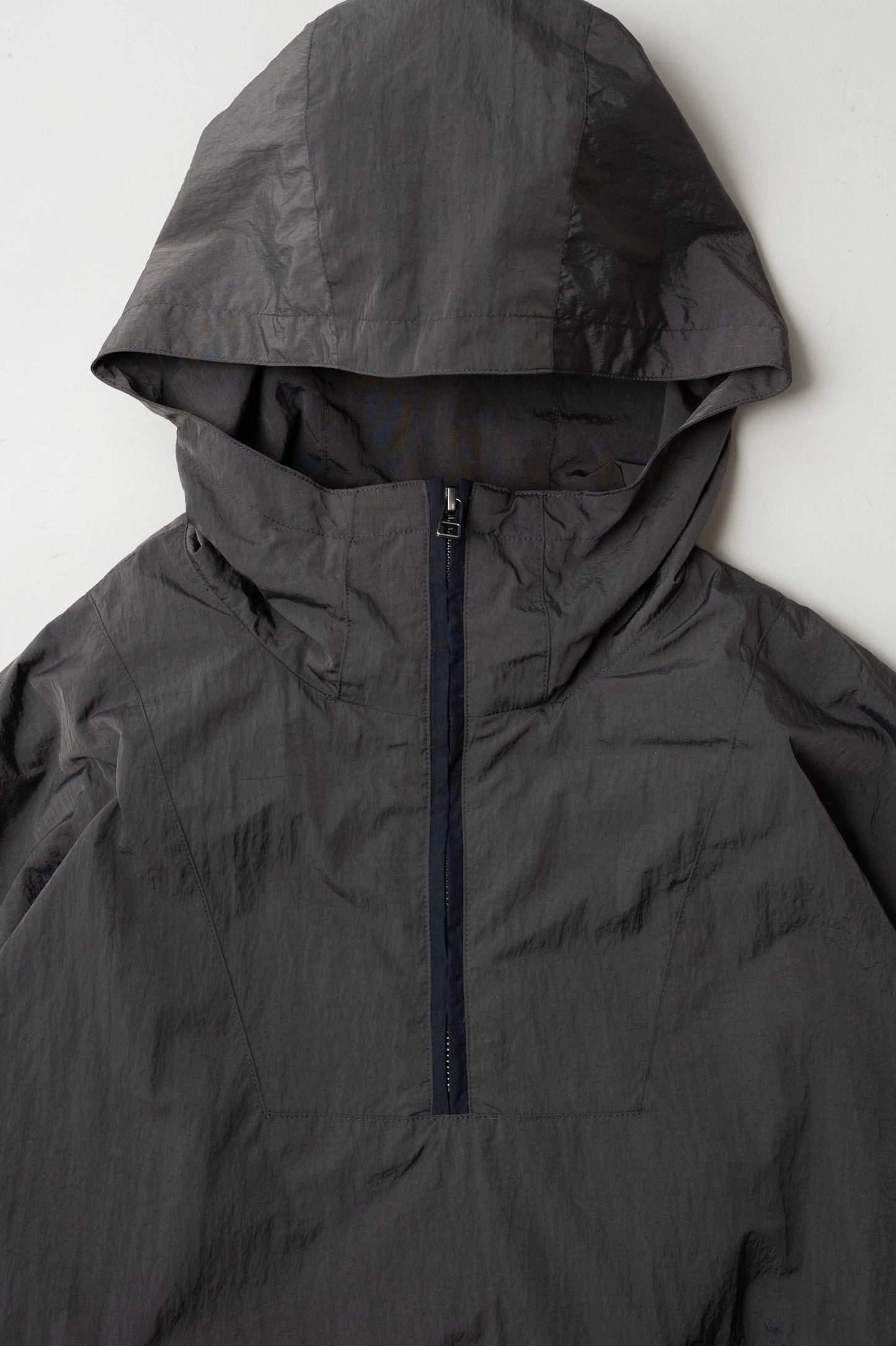 SHADOW NYLON ANORAK - GREY