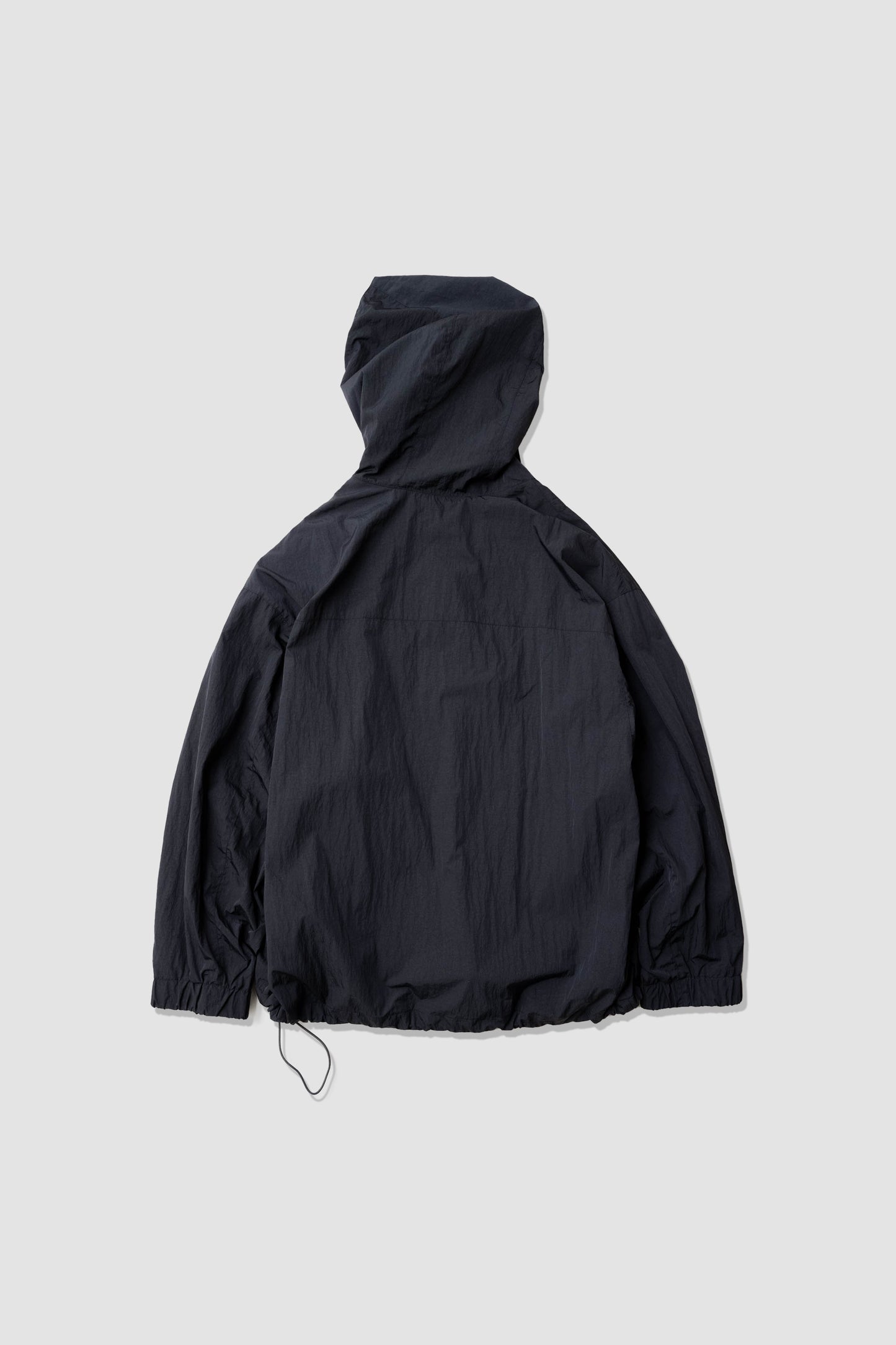 SHADOW NYLON ANORAK - BLACK