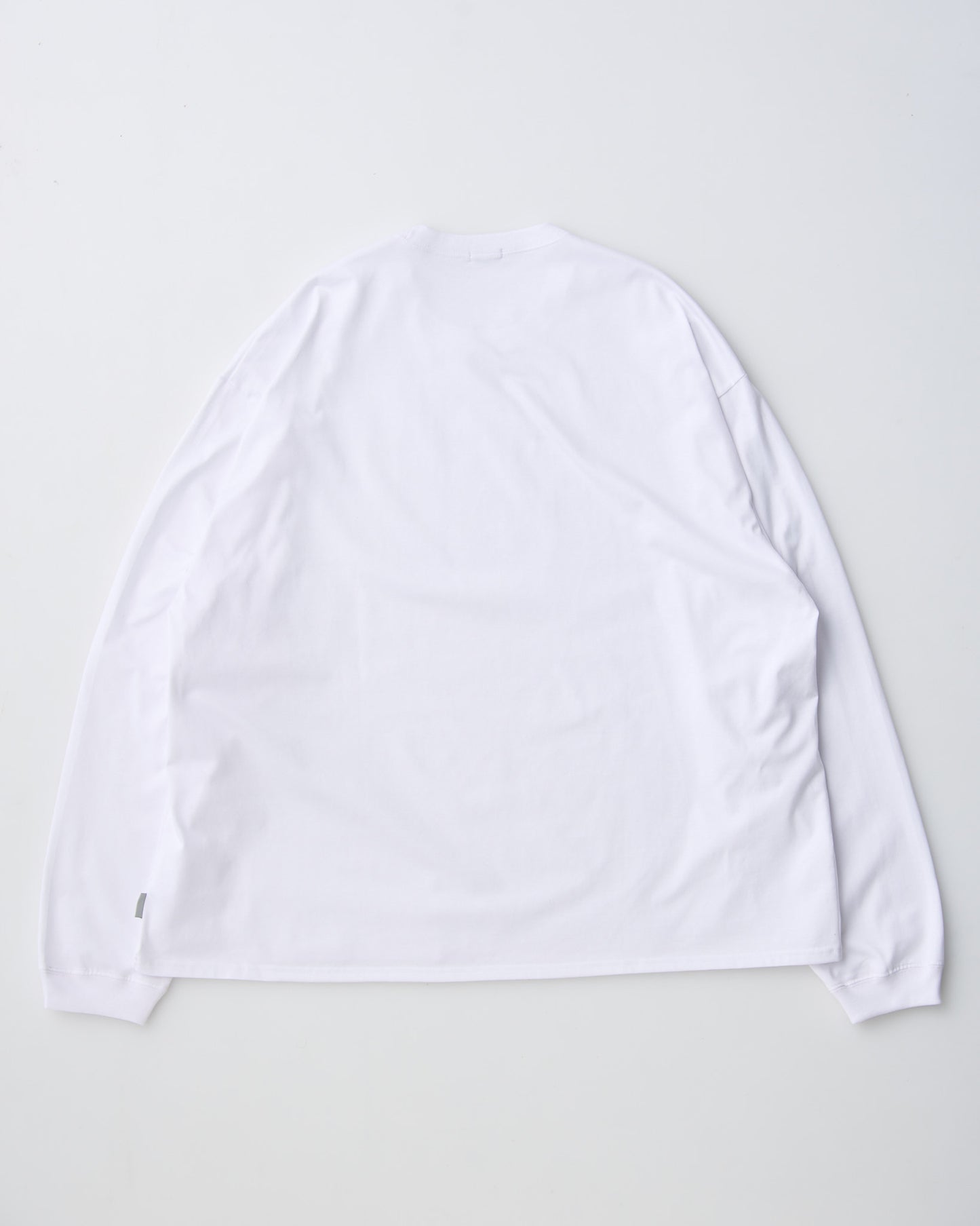 RELAXED SMOOTH LS TEE - WHITE