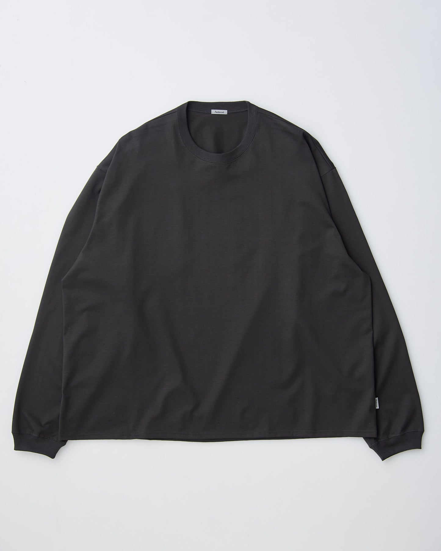RELAXED SMOOTH LS TEE - GREY