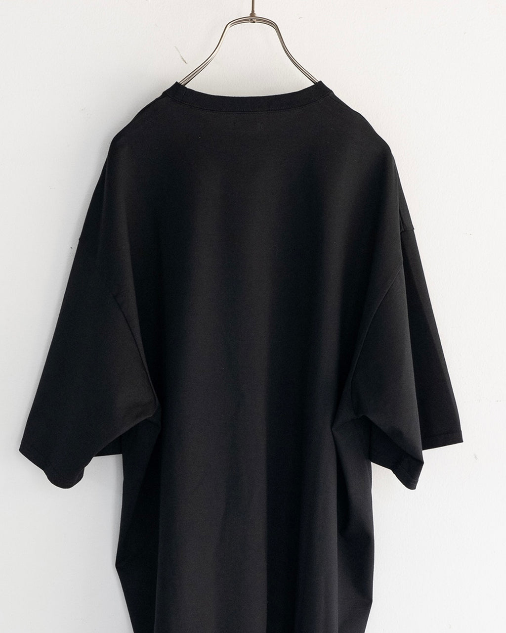 COTTON JERSEY S/S TEE - BLACK