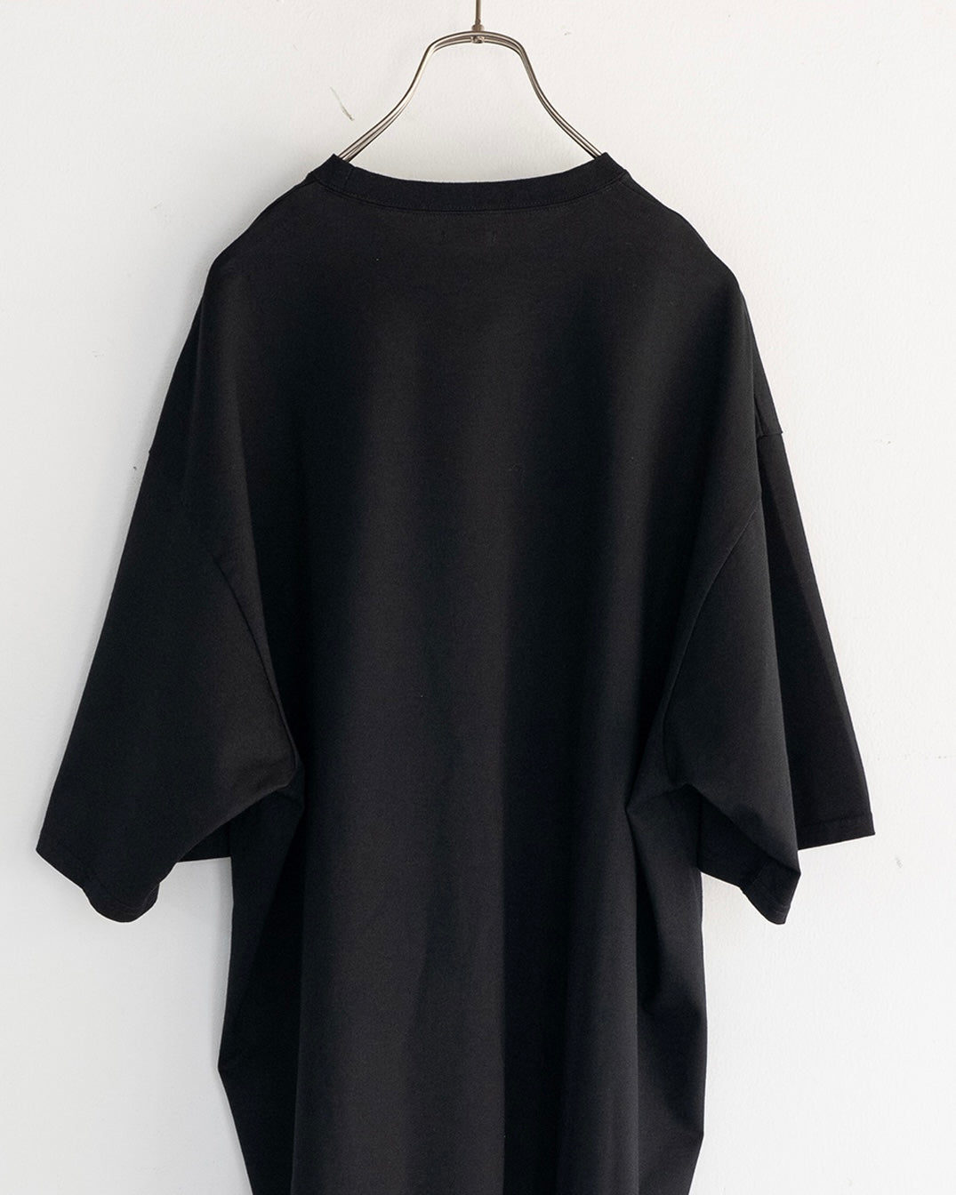 COTTON JERSEY S/S TEE - BLACK