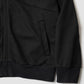 CUT OFF ZIP HOODIE - WASHED BLACK