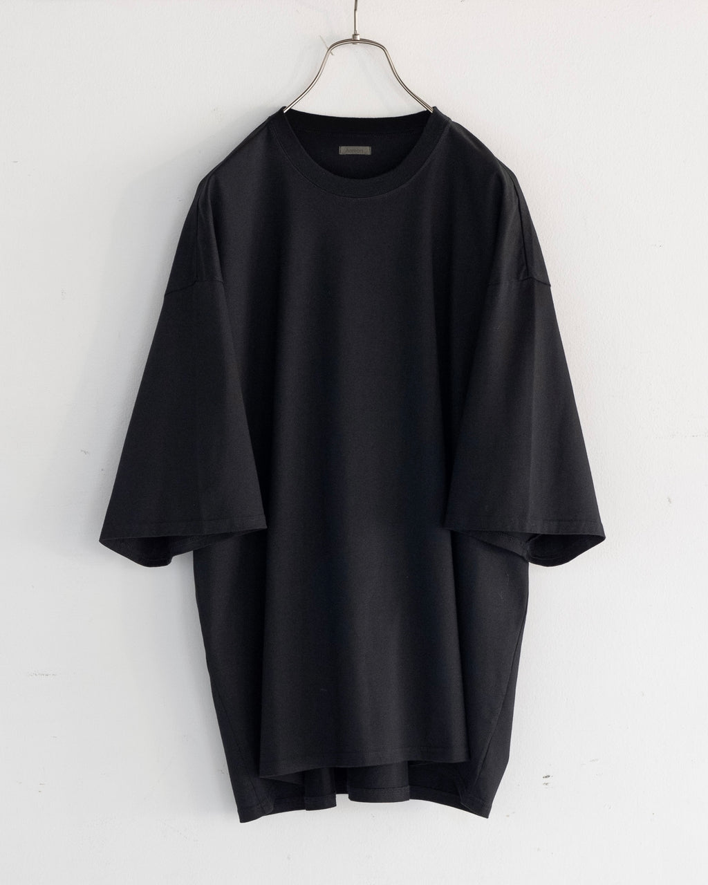 COTTON JERSEY S/S TEE - BLACK