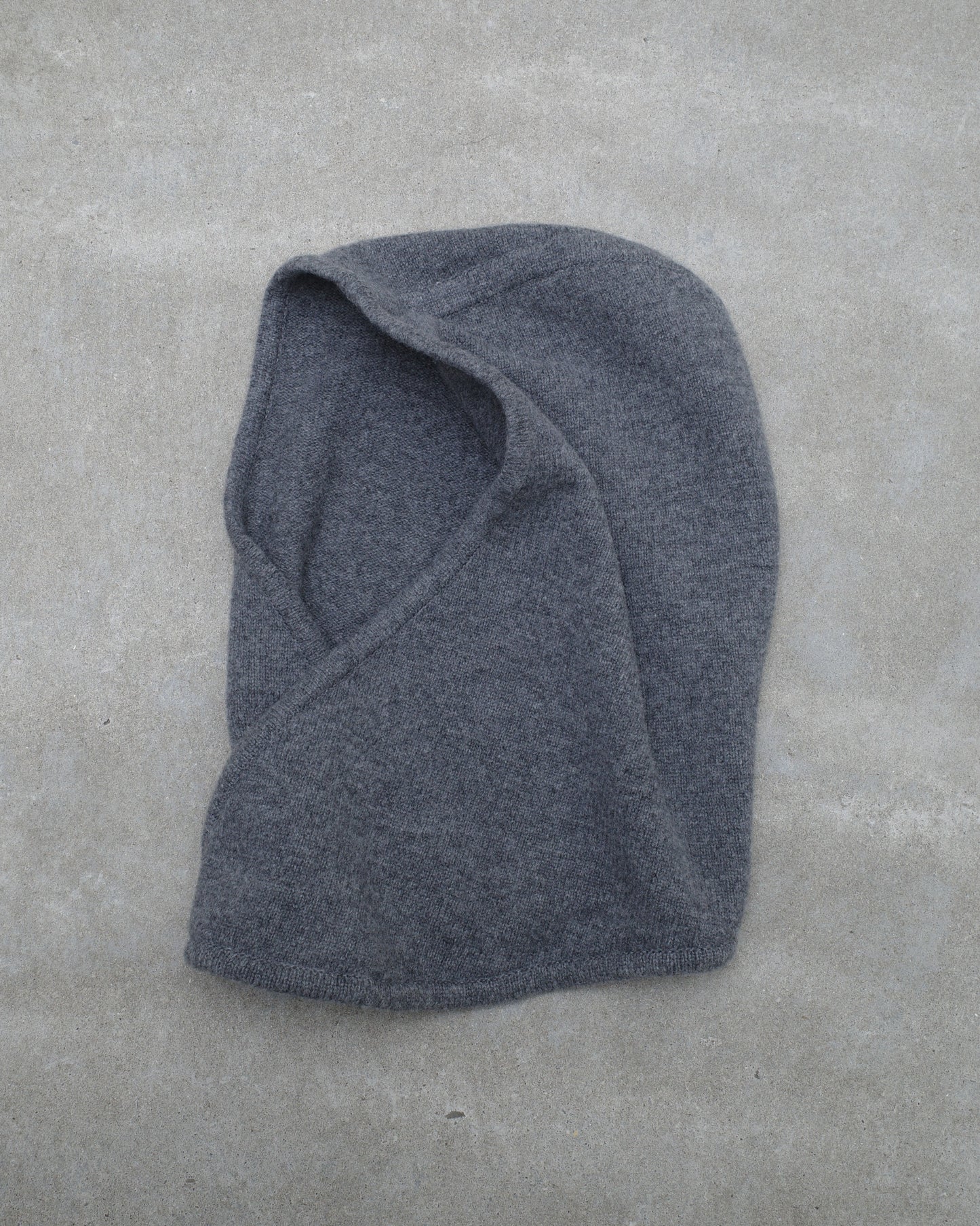 NZ WOOL BALACLAVA - GRAY