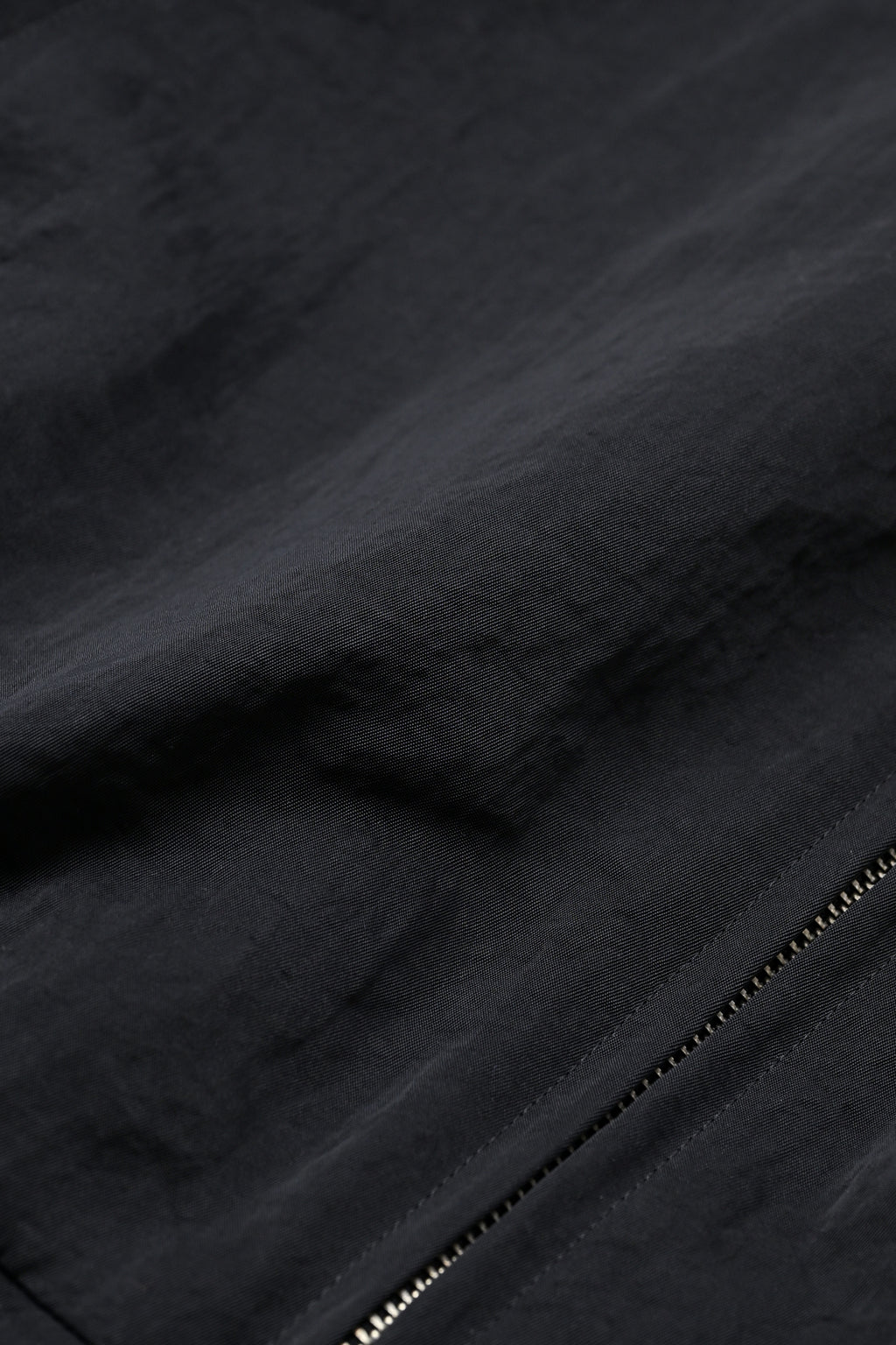 LEATHER PIPED BOMBER JACKET - BLACK