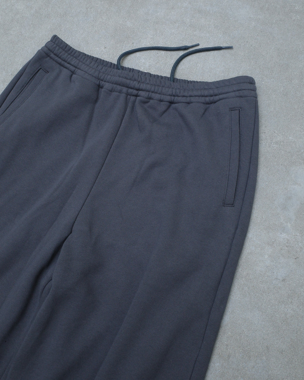 WIDE SWEAT TROUSERS - CLOUDY