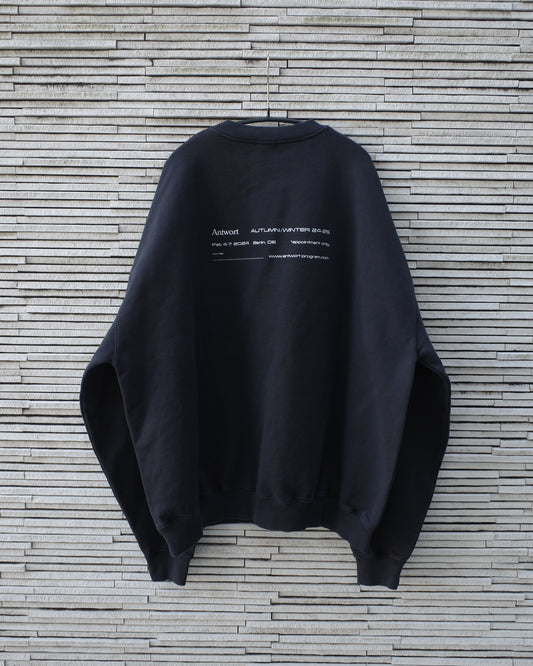 INVITATION SWEATSHIRT - FADE BLACK