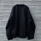 WOOL GABARDINE FLIGHT JACKET - BLACK