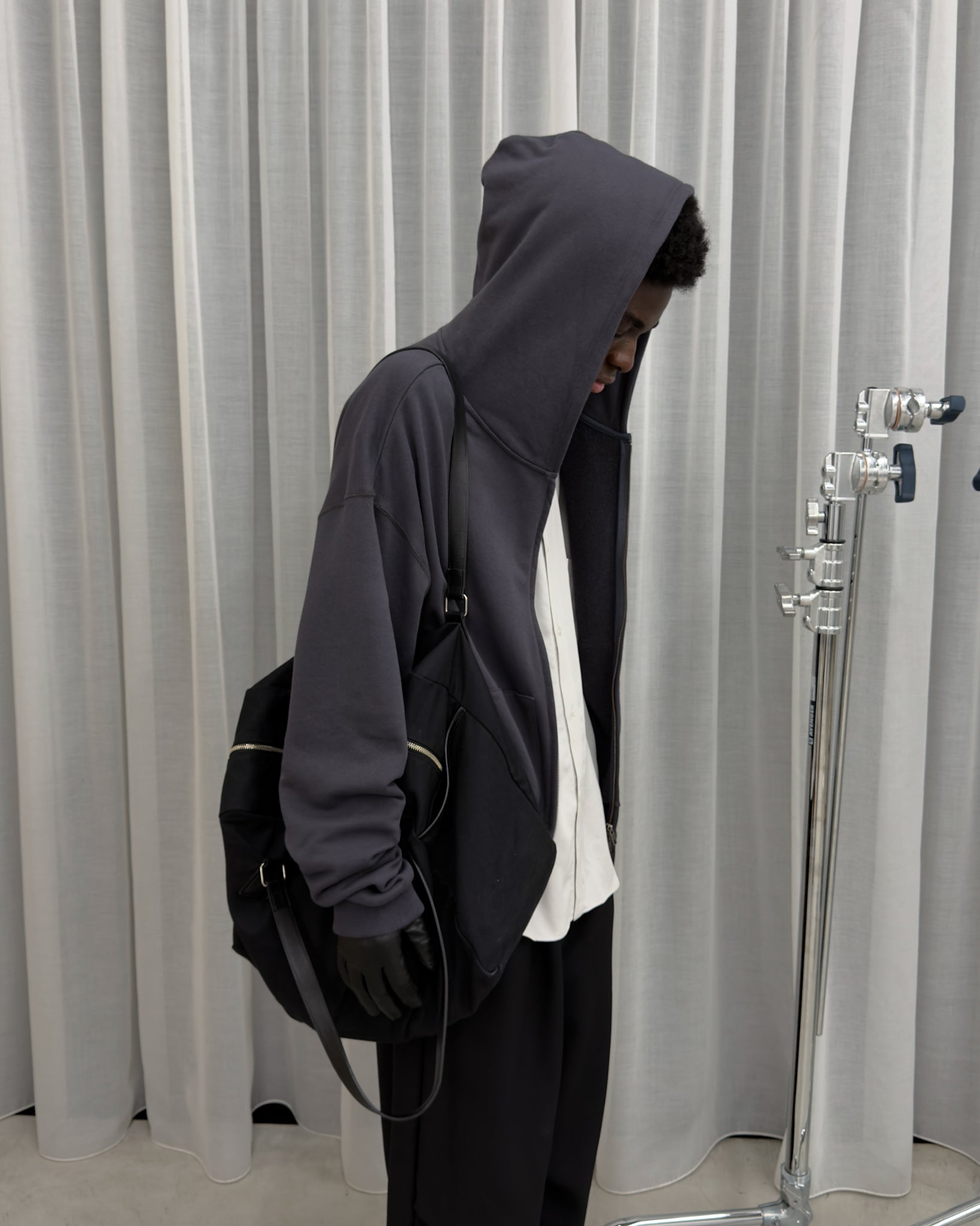 FADE SWEAT ZIP PARKA
