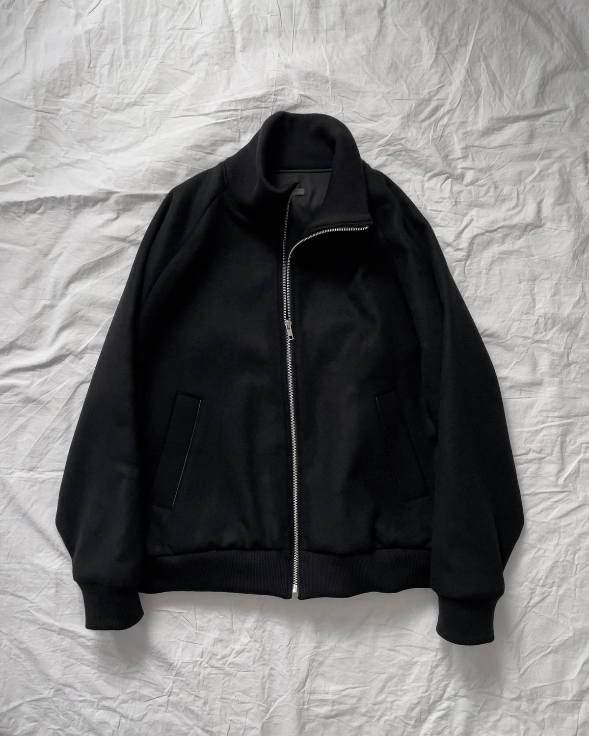 WOOL CASHMERE DRIVERS JACKET