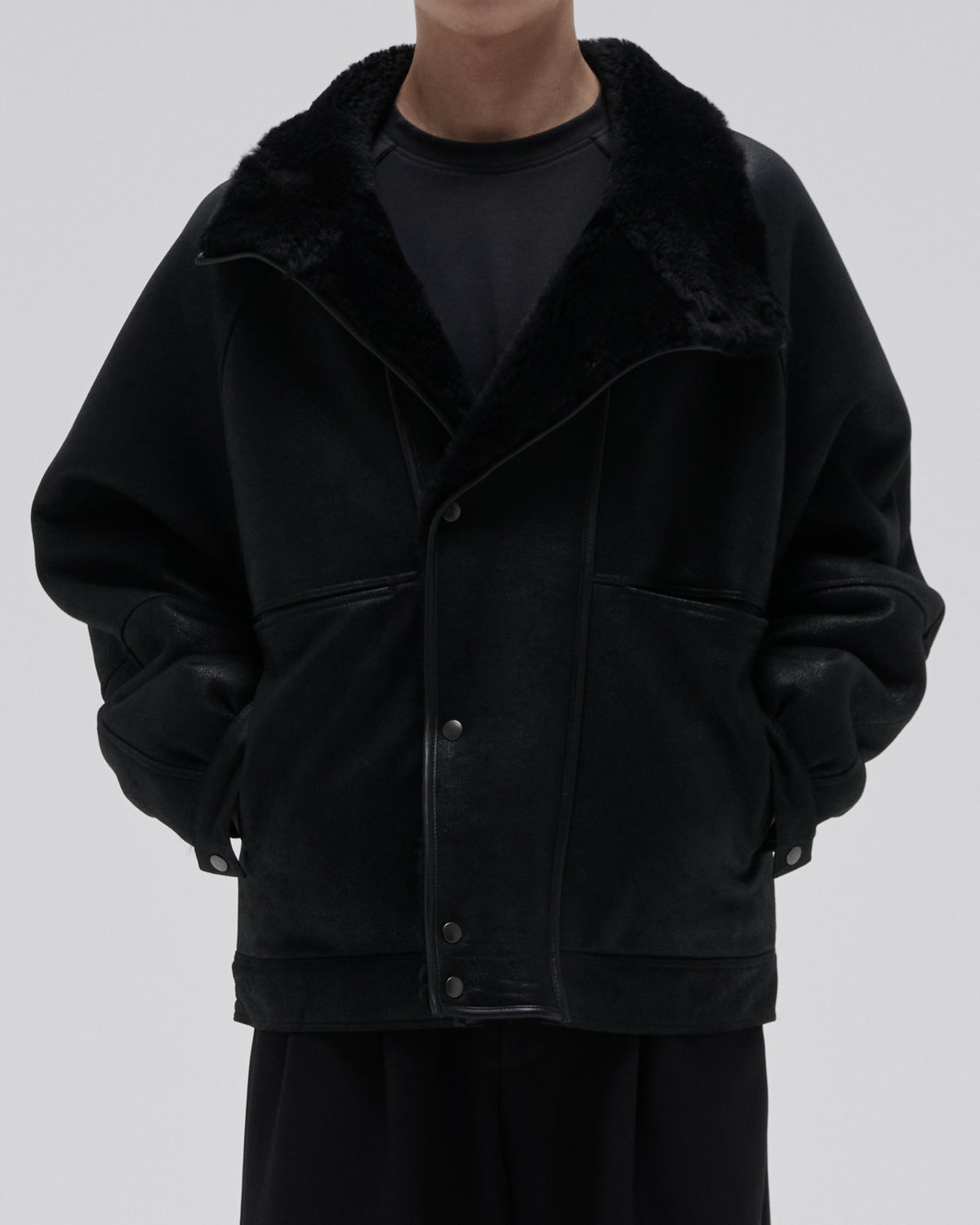 MERINO MOUTON JACKET