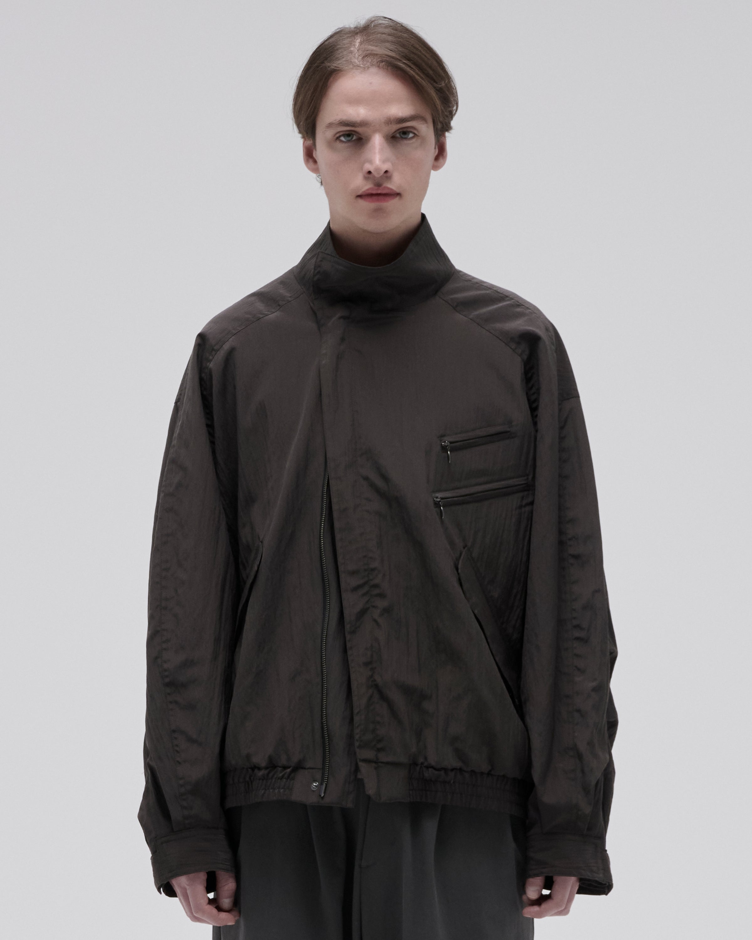 WOOL NYLON RIDERS BLOUSON