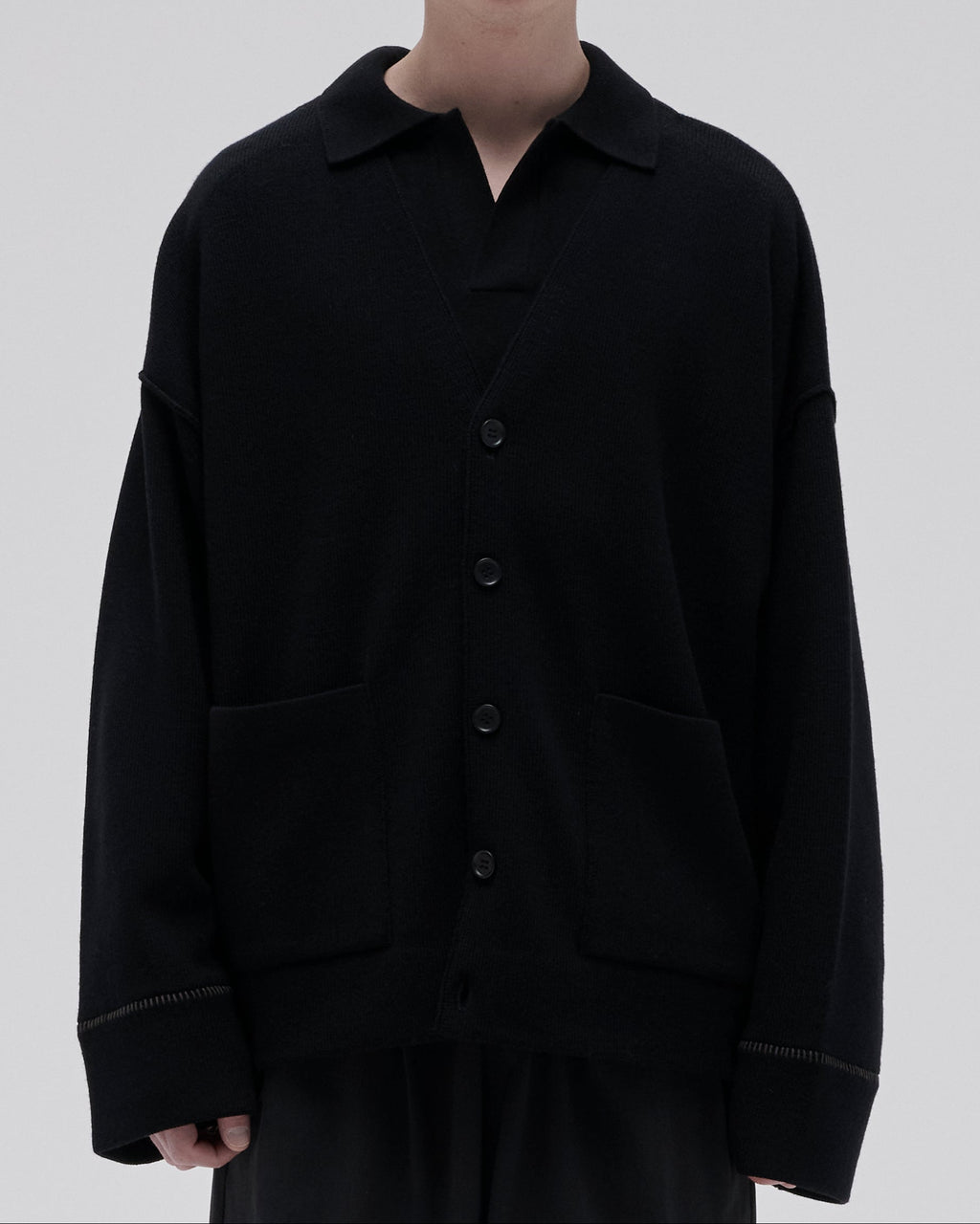 DROP KNIT CARDIGAN