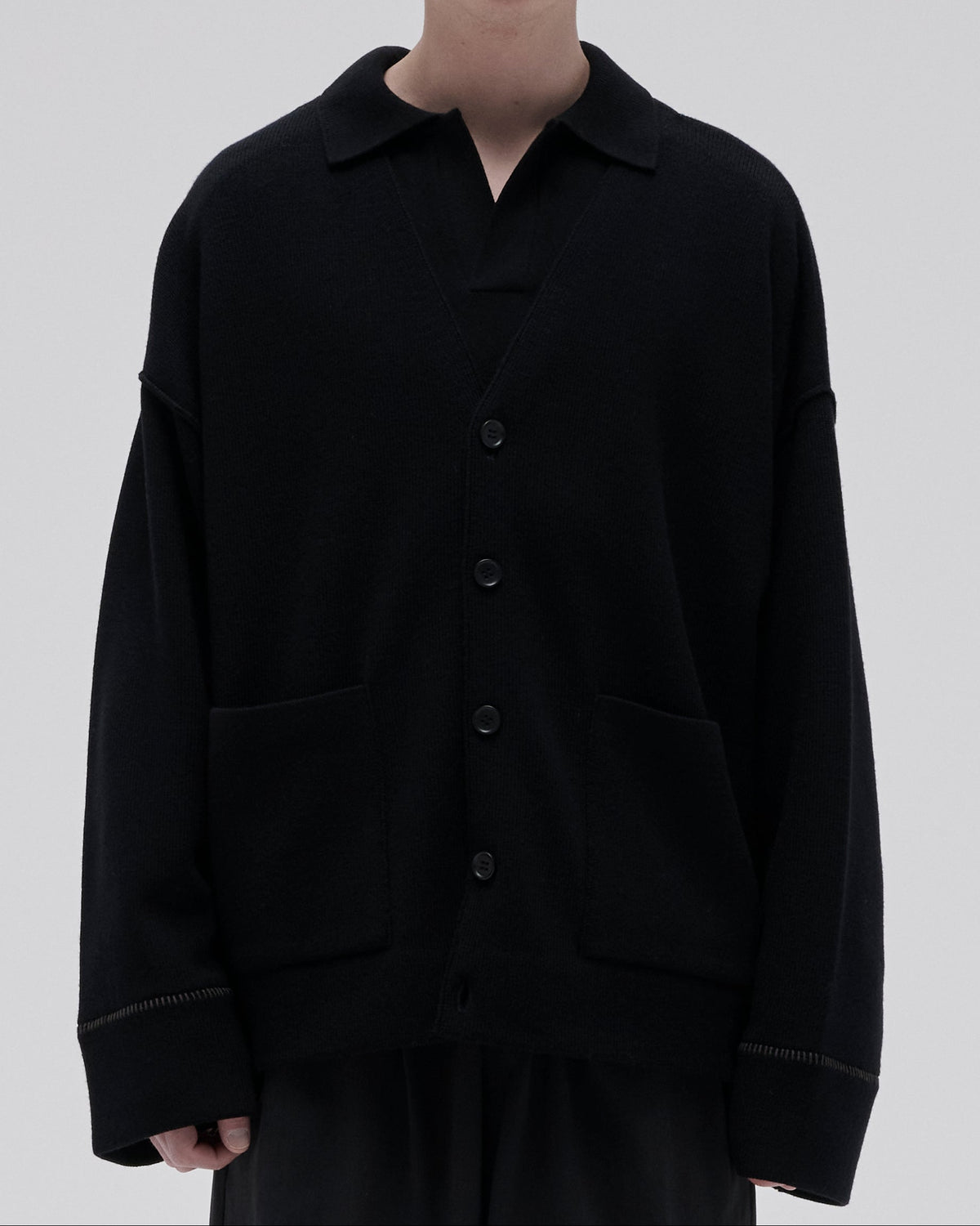 DROP KNIT CARDIGAN