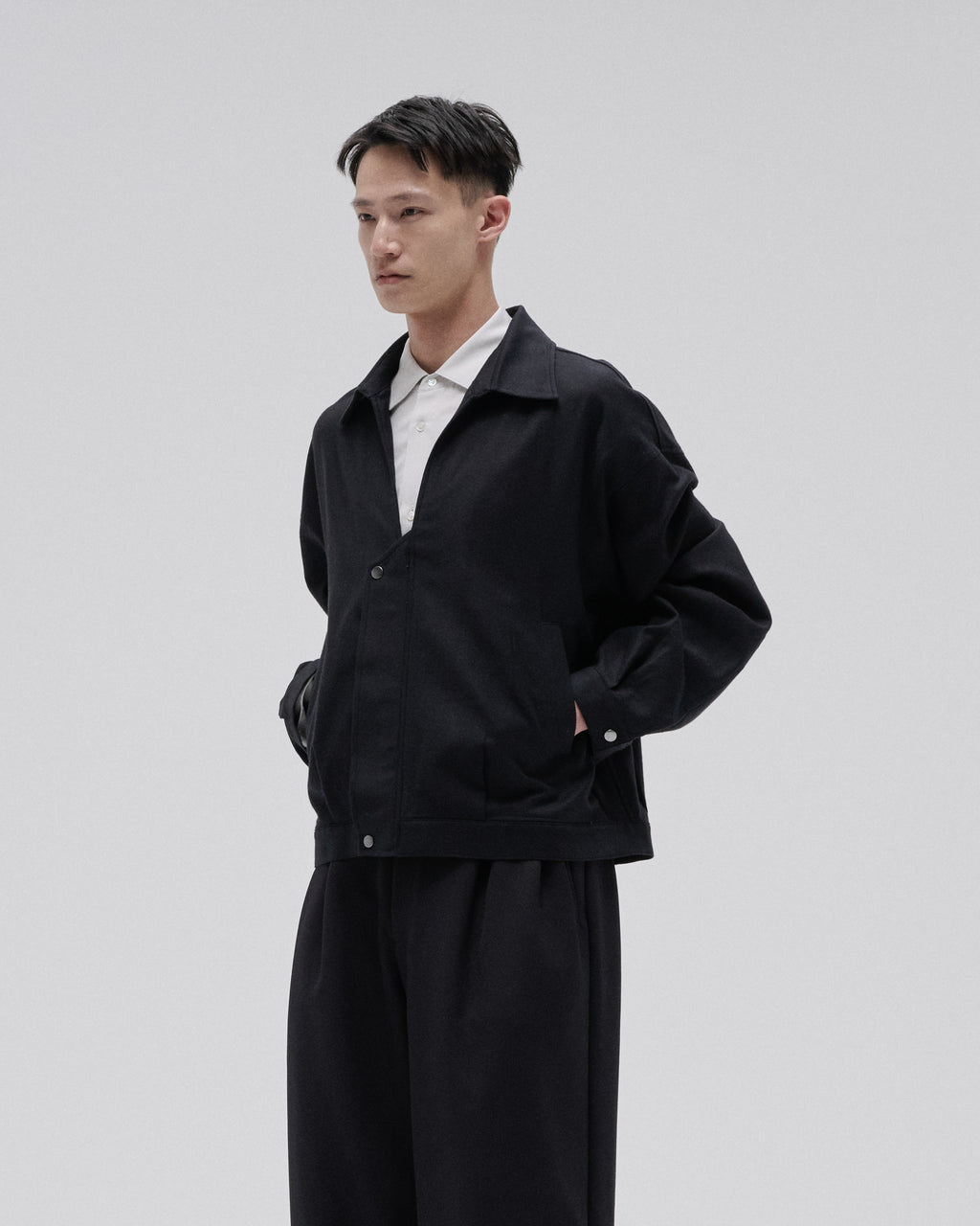 DENIM SKIPPER JACKET