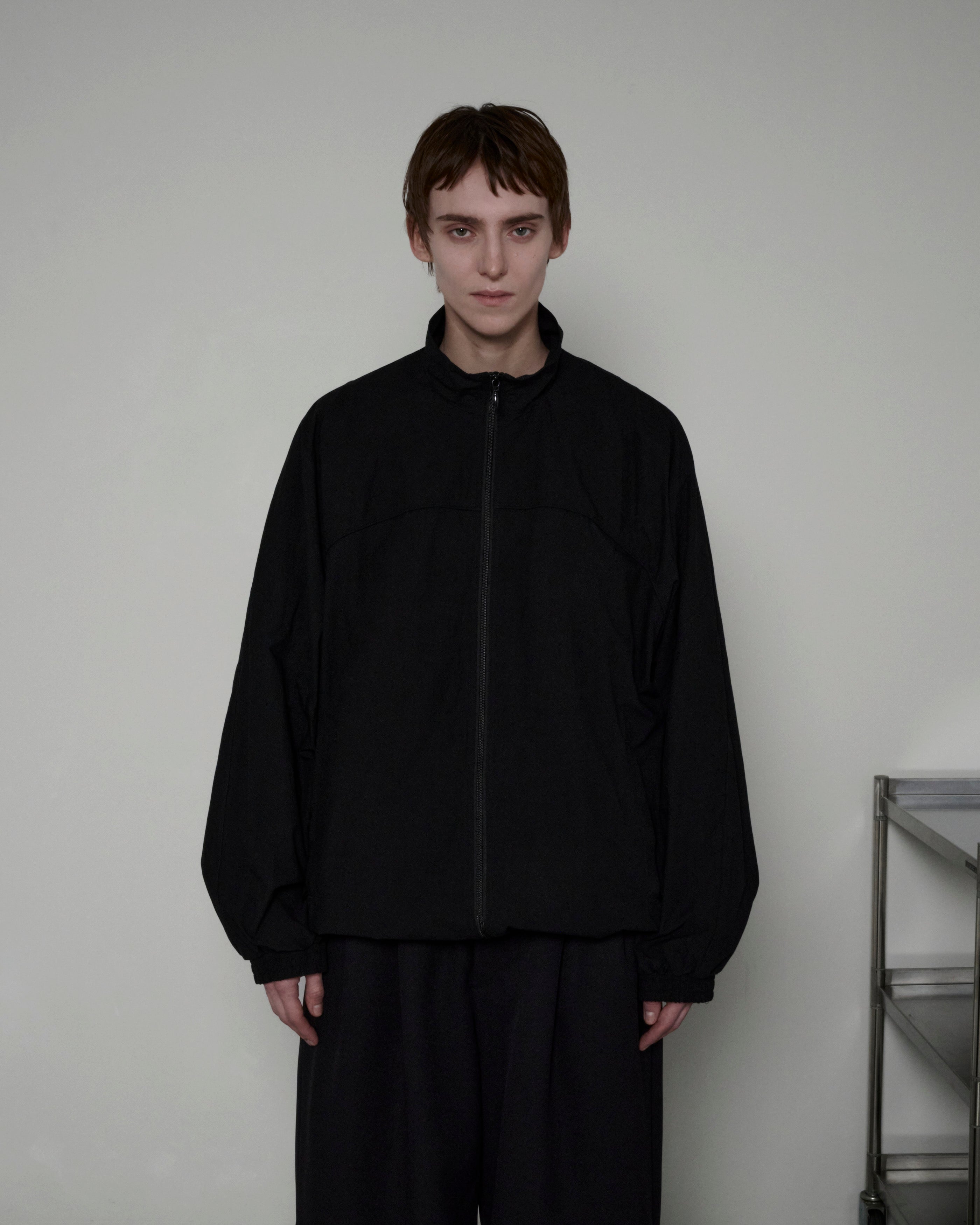 COTTON TYPEWRITER TRACK JACKET