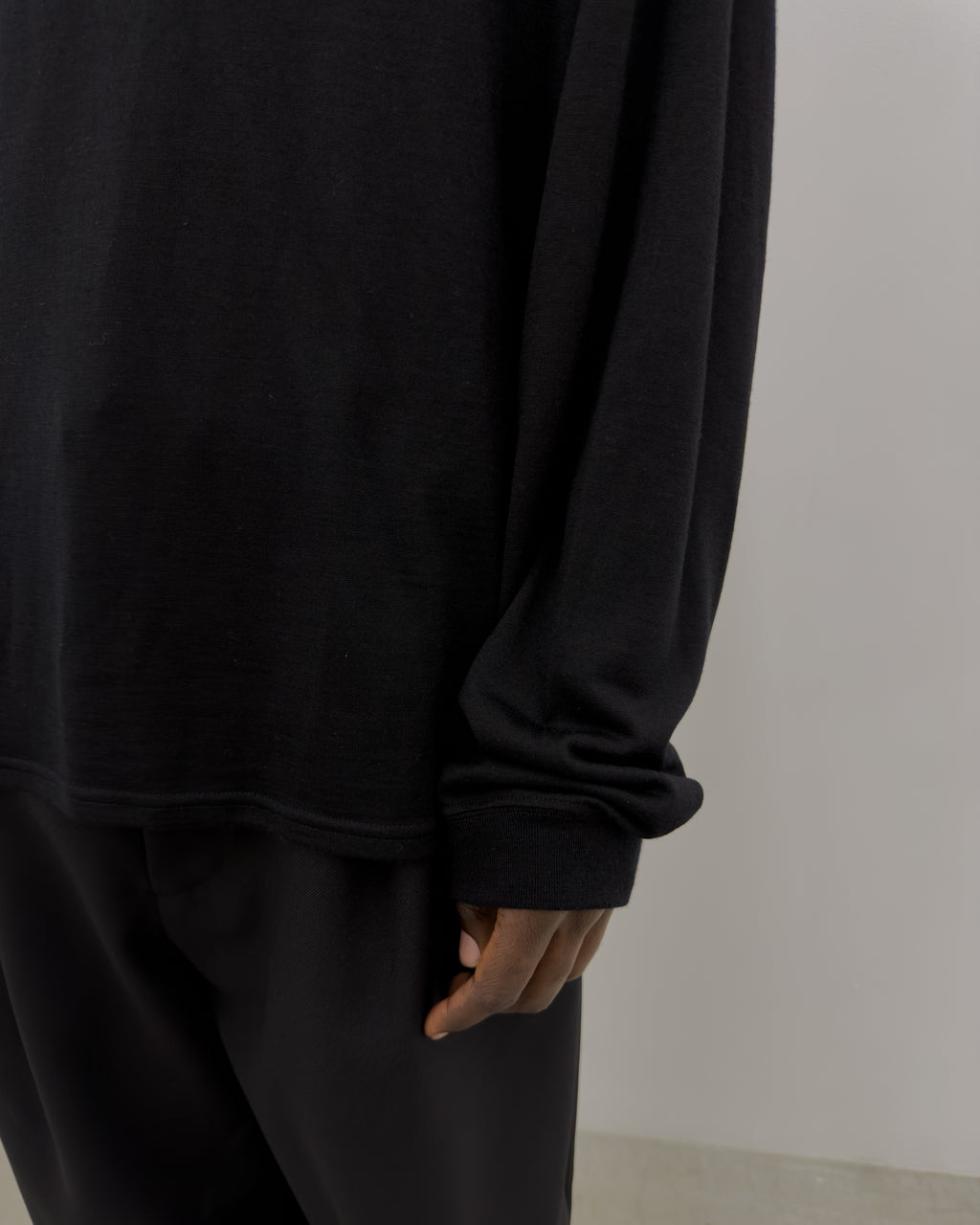 MERINO WOOL LS TEE