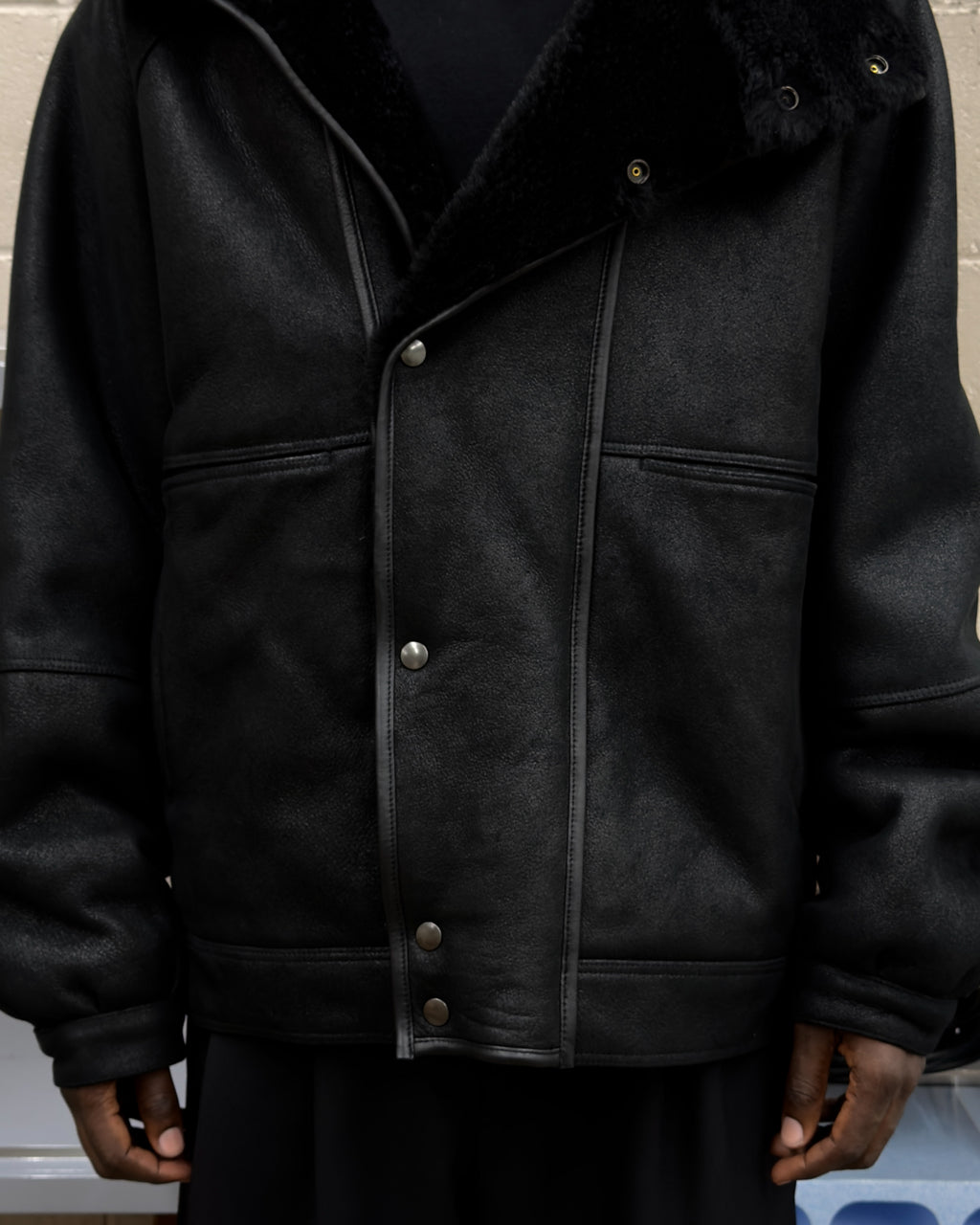 MERINO MOUTON JACKET