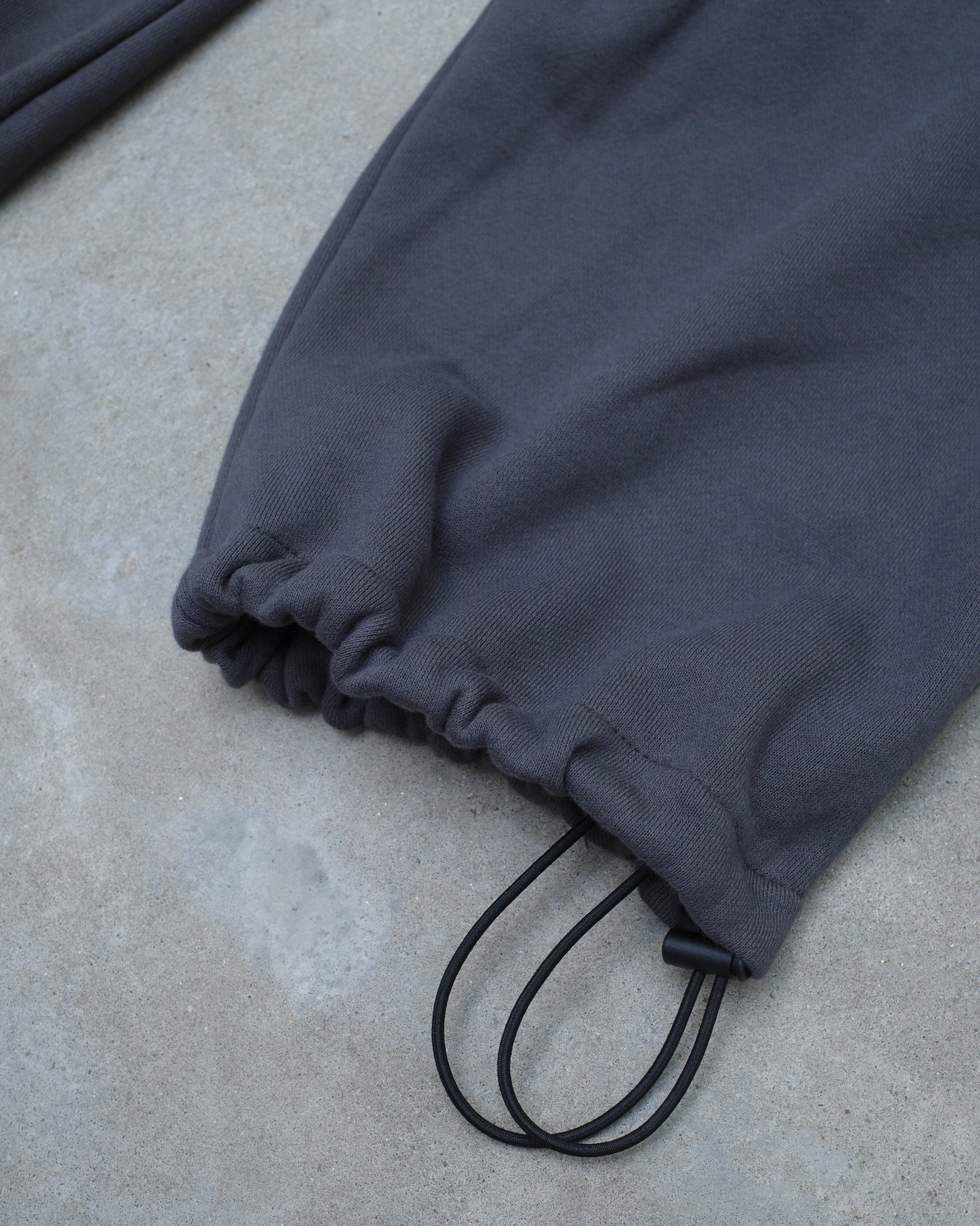 WIDE SWEAT TROUSERS - CLOUDY